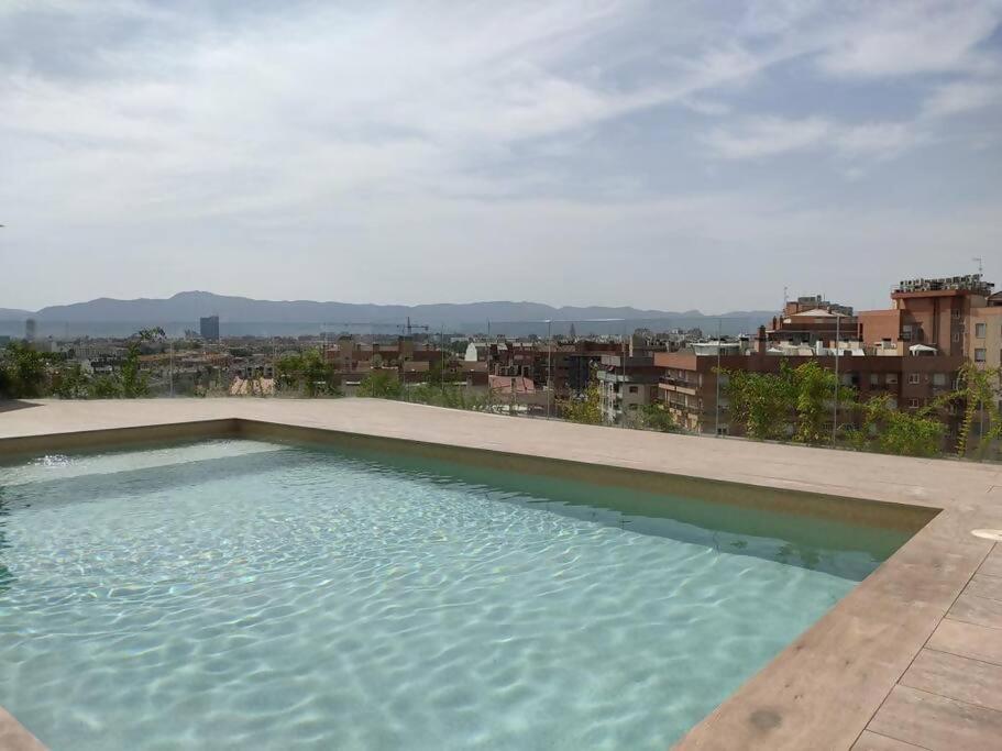 Suite Detallista Y Piscina Vistas En Azotea Comun Murcia Buitenkant foto